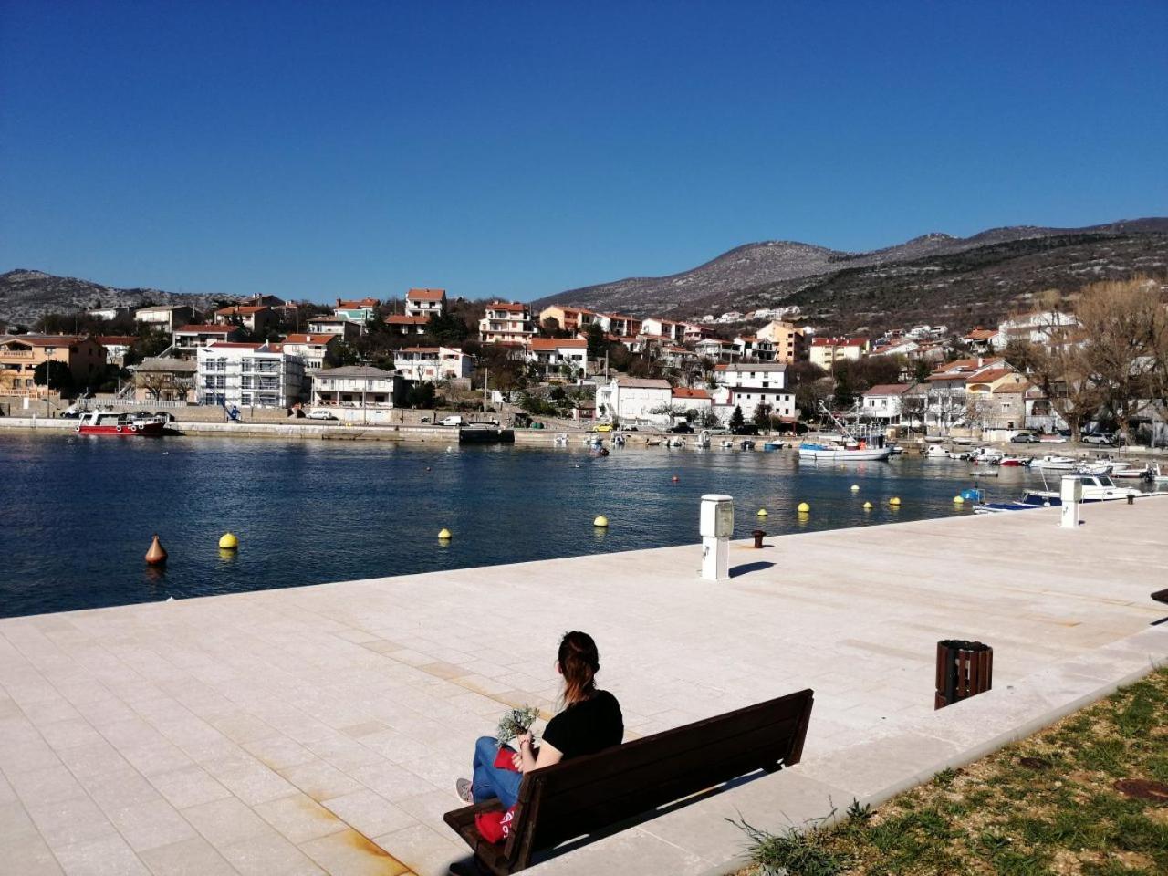 Apartmani Nada Klenovica Esterno foto