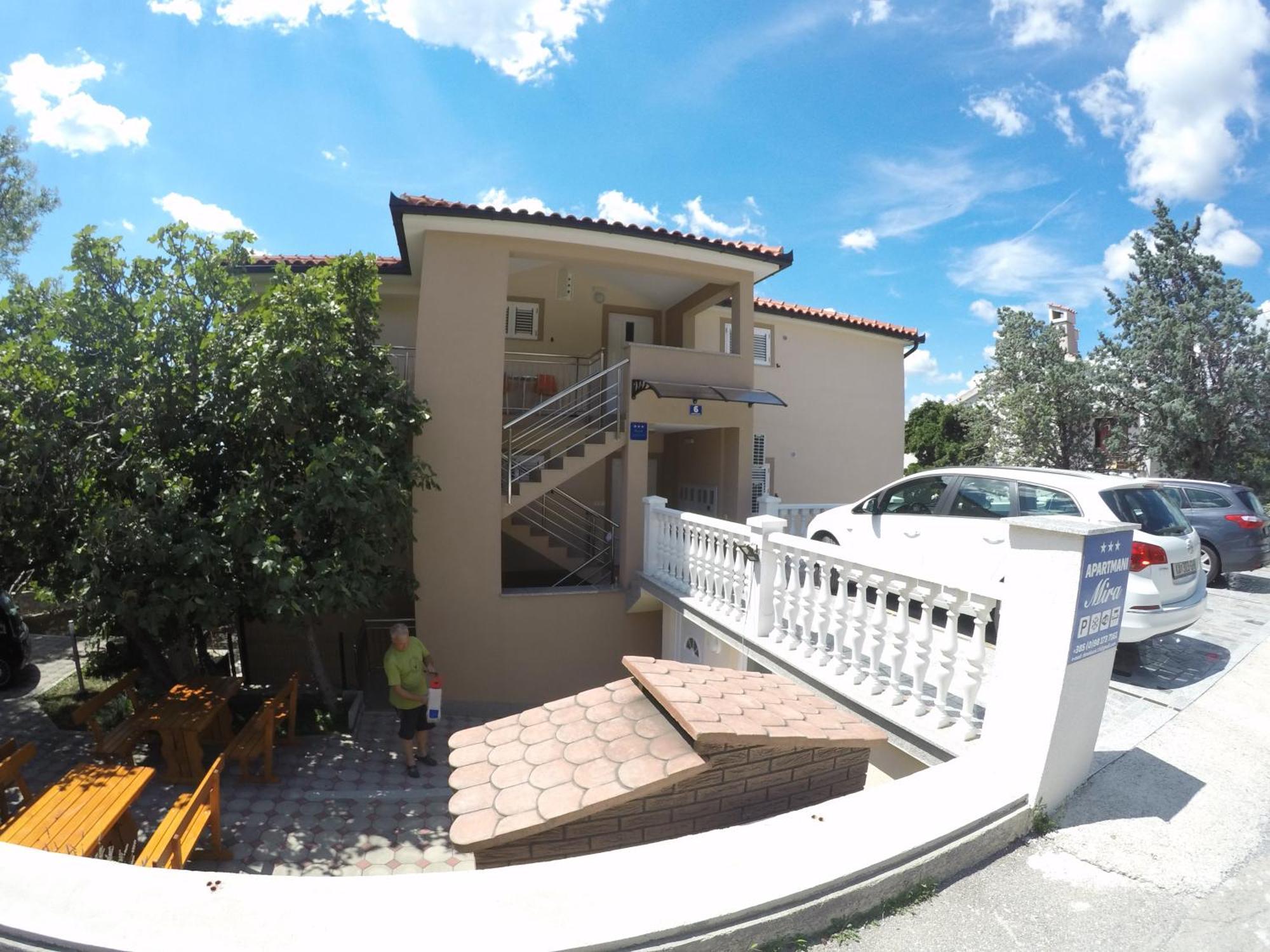 Apartmani Nada Klenovica Esterno foto