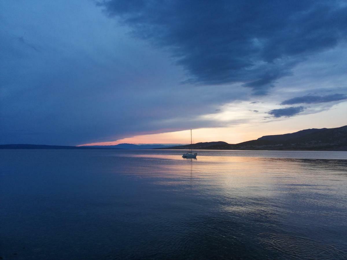 Apartmani Nada Klenovica Esterno foto